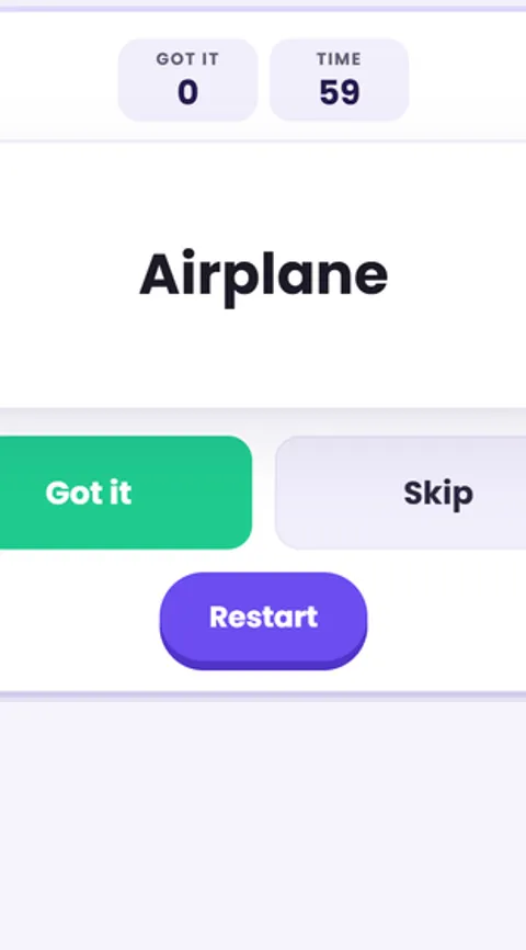 Screenshot of Charades