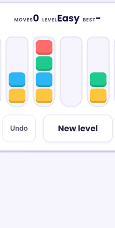 Screenshot of Color Sort