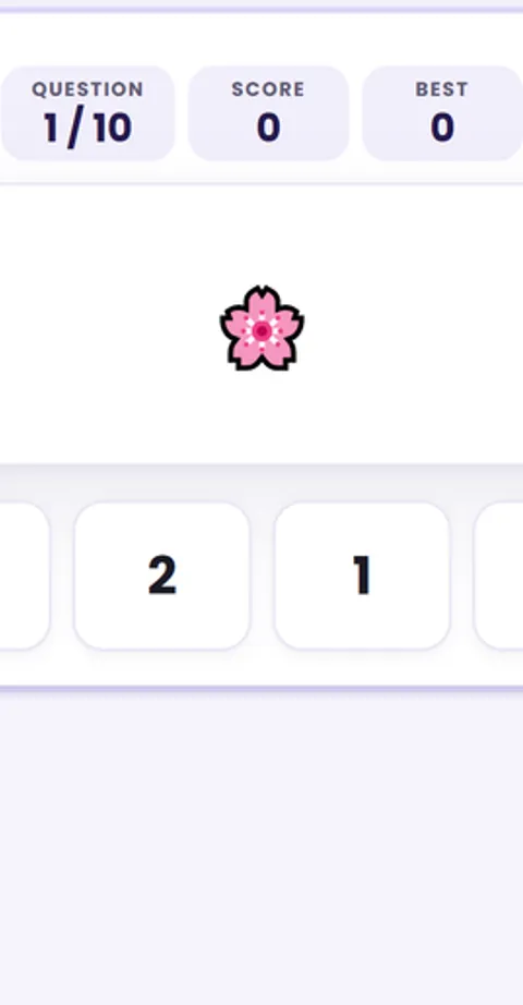 Screenshot of Counting