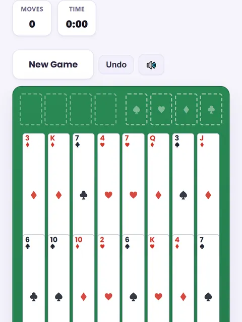Screenshot of FreeCell