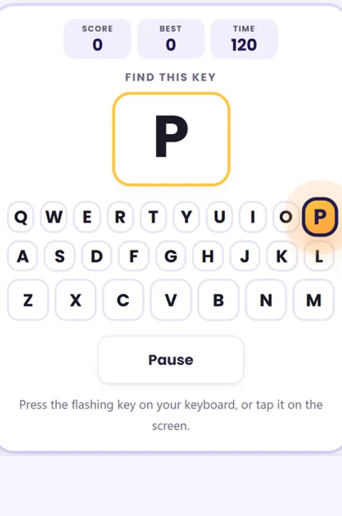 Screenshot of Key Hunt