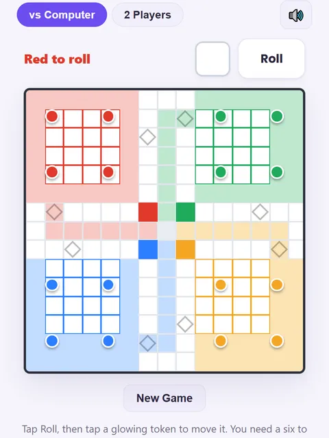 Screenshot of Ludo