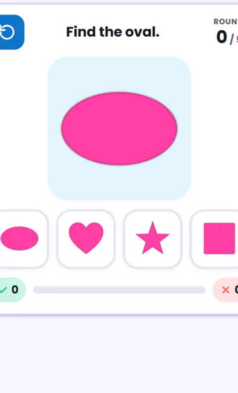 Screenshot of Shape Matching