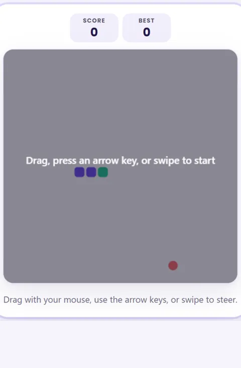 Screenshot of Snake