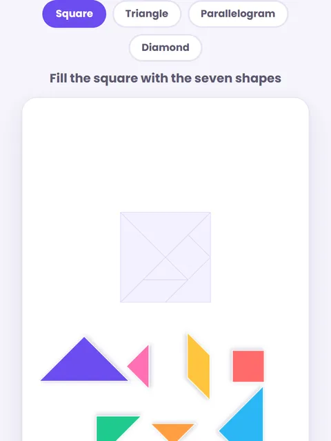 Screenshot of Tangram