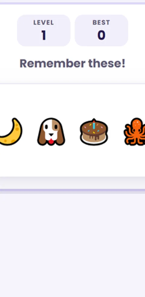 Screenshot of What's Missing